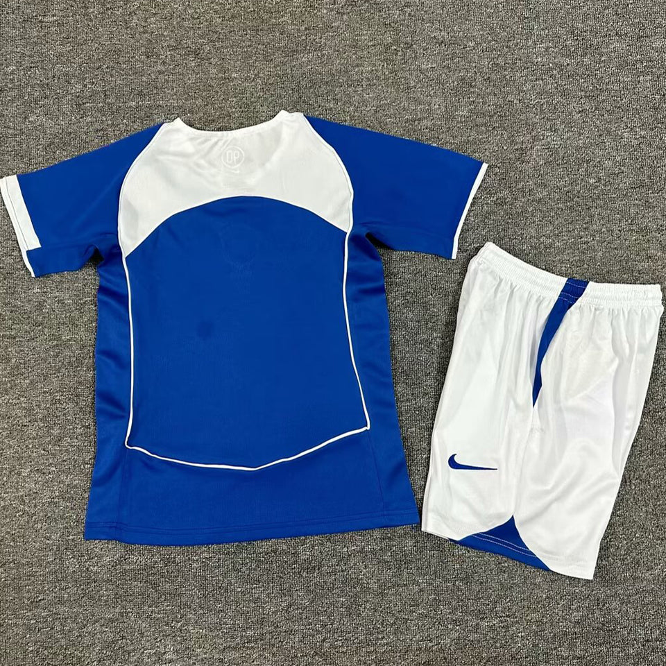 2004 Brazil Away Kids National Team Retro