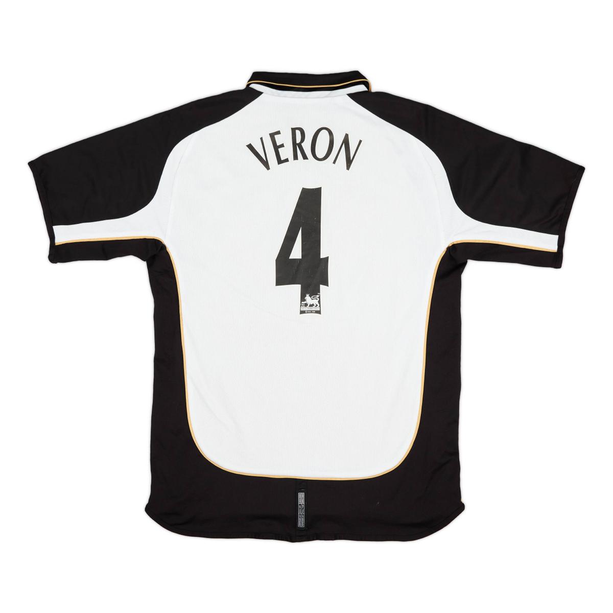 2002-03 Manchester United FC Special White Gold 100th Anniversary Kit