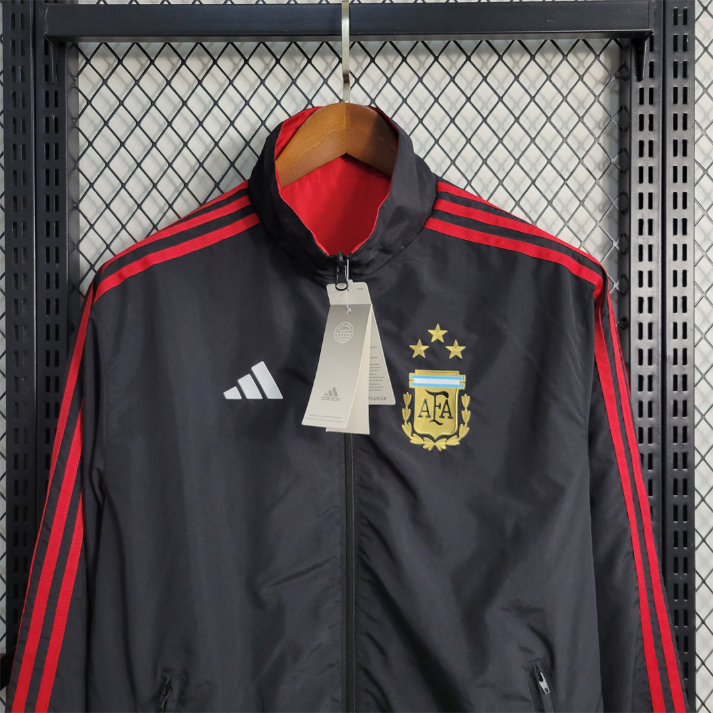Argentina Windbreaker Red Black