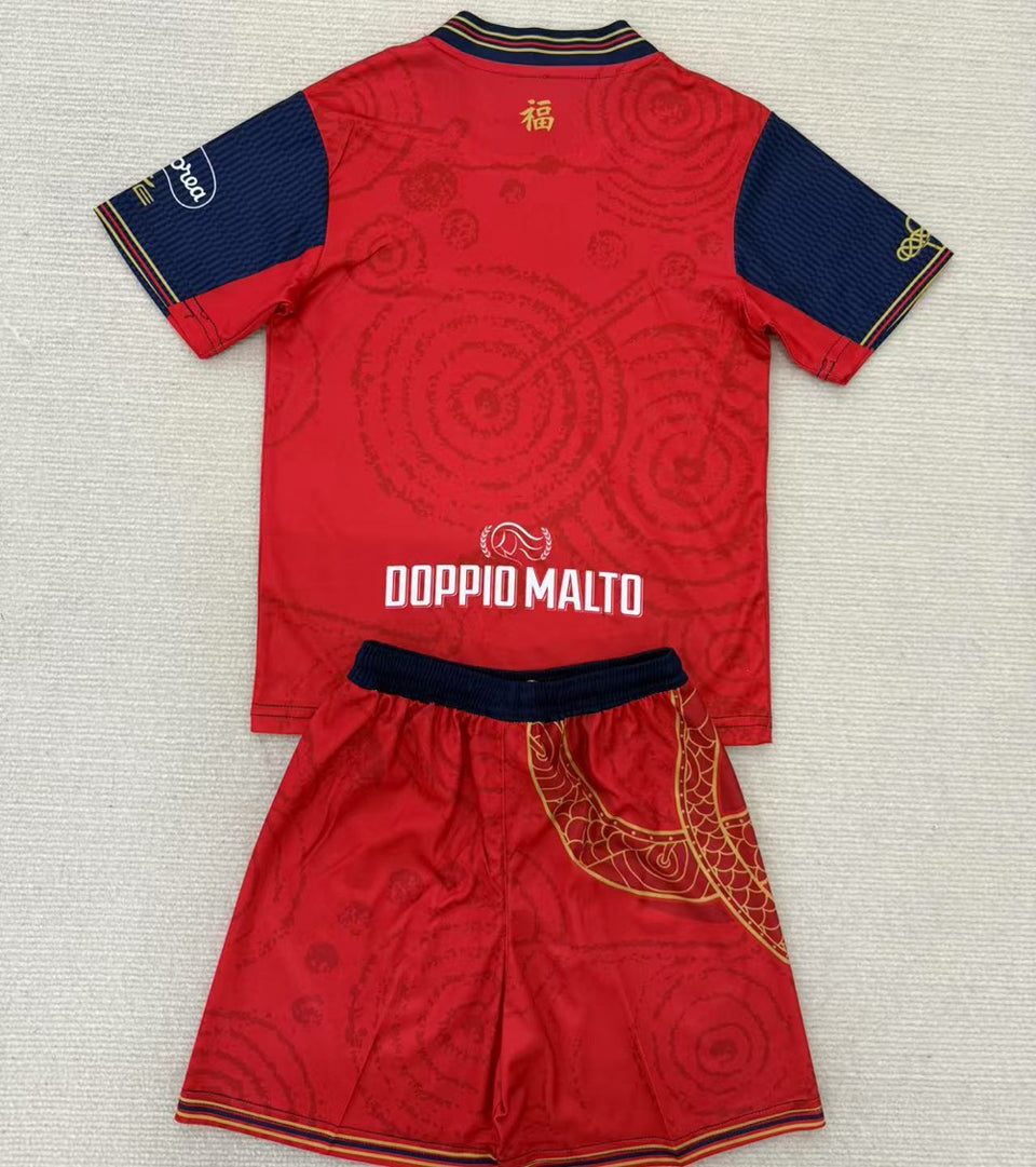2025 Cagliari Special Short-Sleeved Jersey for Children