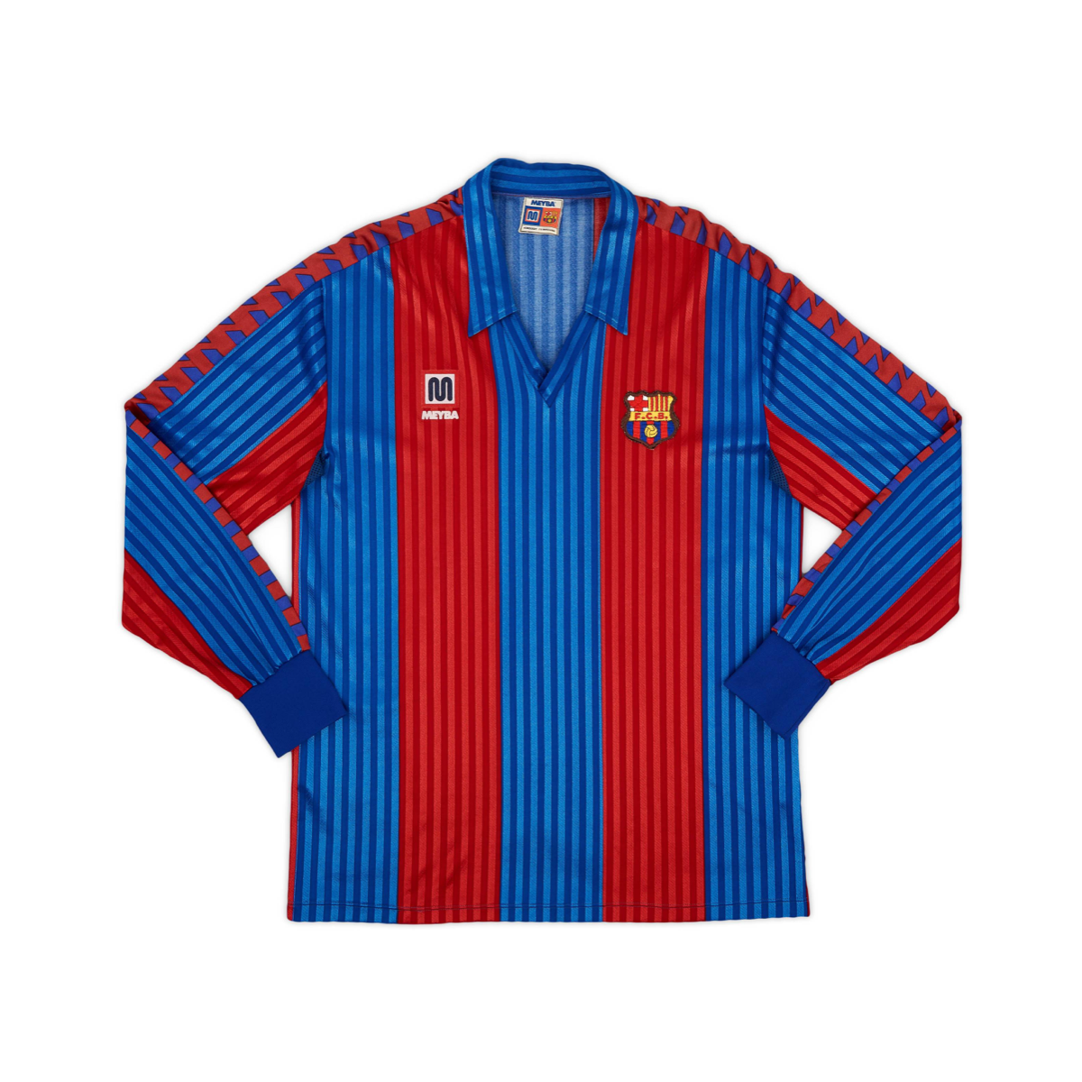 1991-92 FC Barcelona Home Long Sleeve Kit