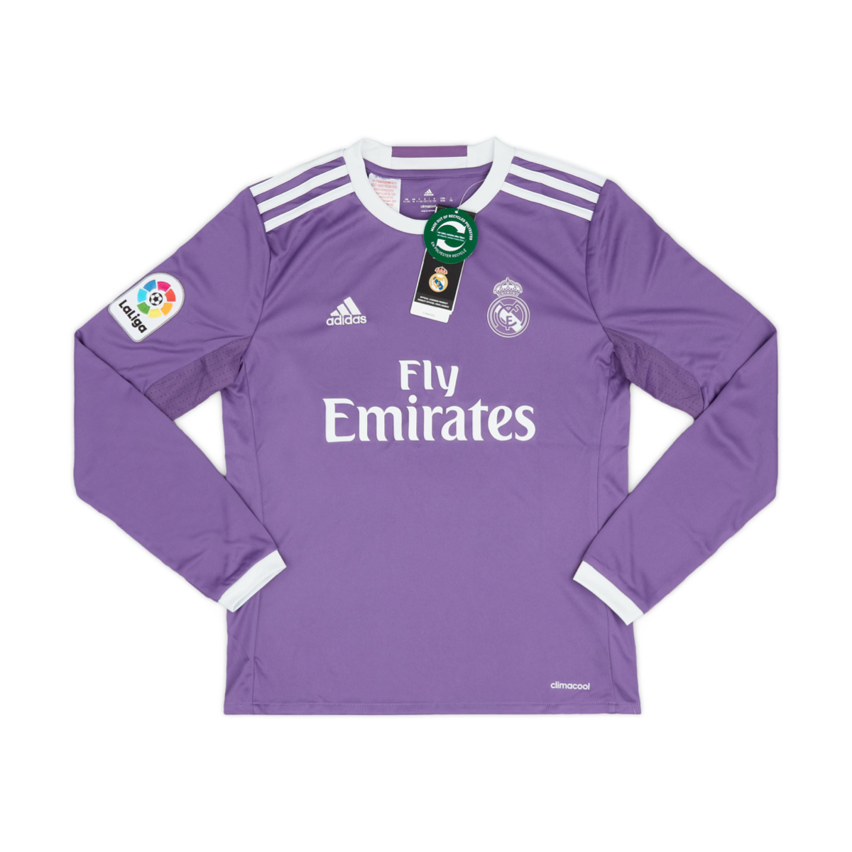 2016-17 Real Madrid CF Away Long Sleeve Kit