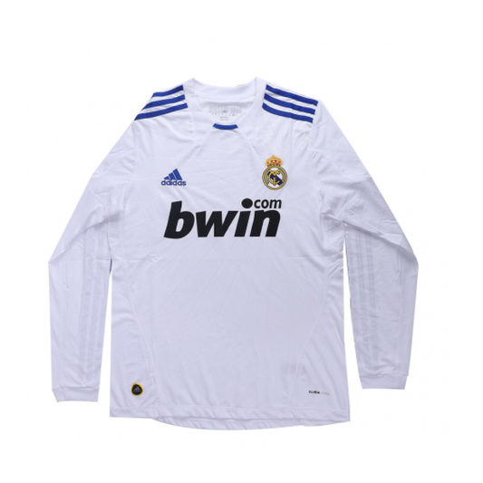 2010-11 Real Madrid CF Home Long Sleeve Kit
