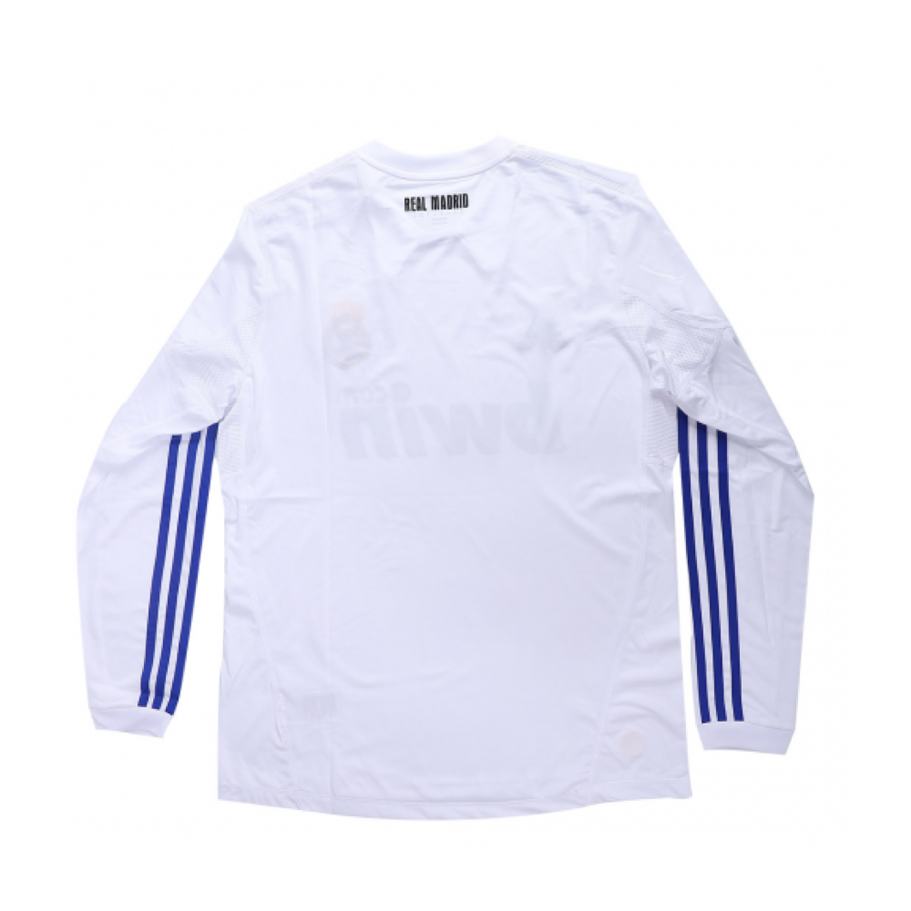 2010-11 Real Madrid CF Home Long Sleeve Kit