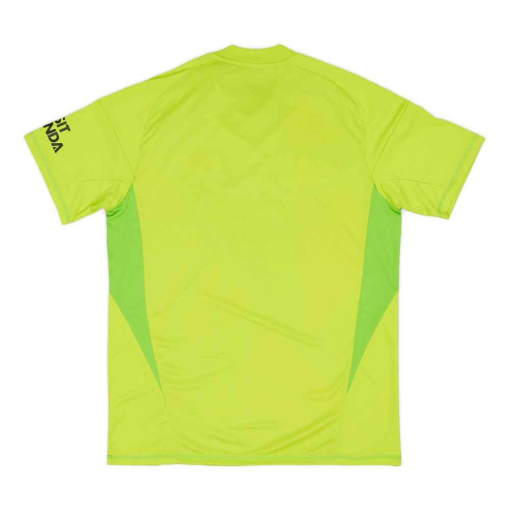 2024-25 Arsenal FC Yellow Goalkeeper Kit