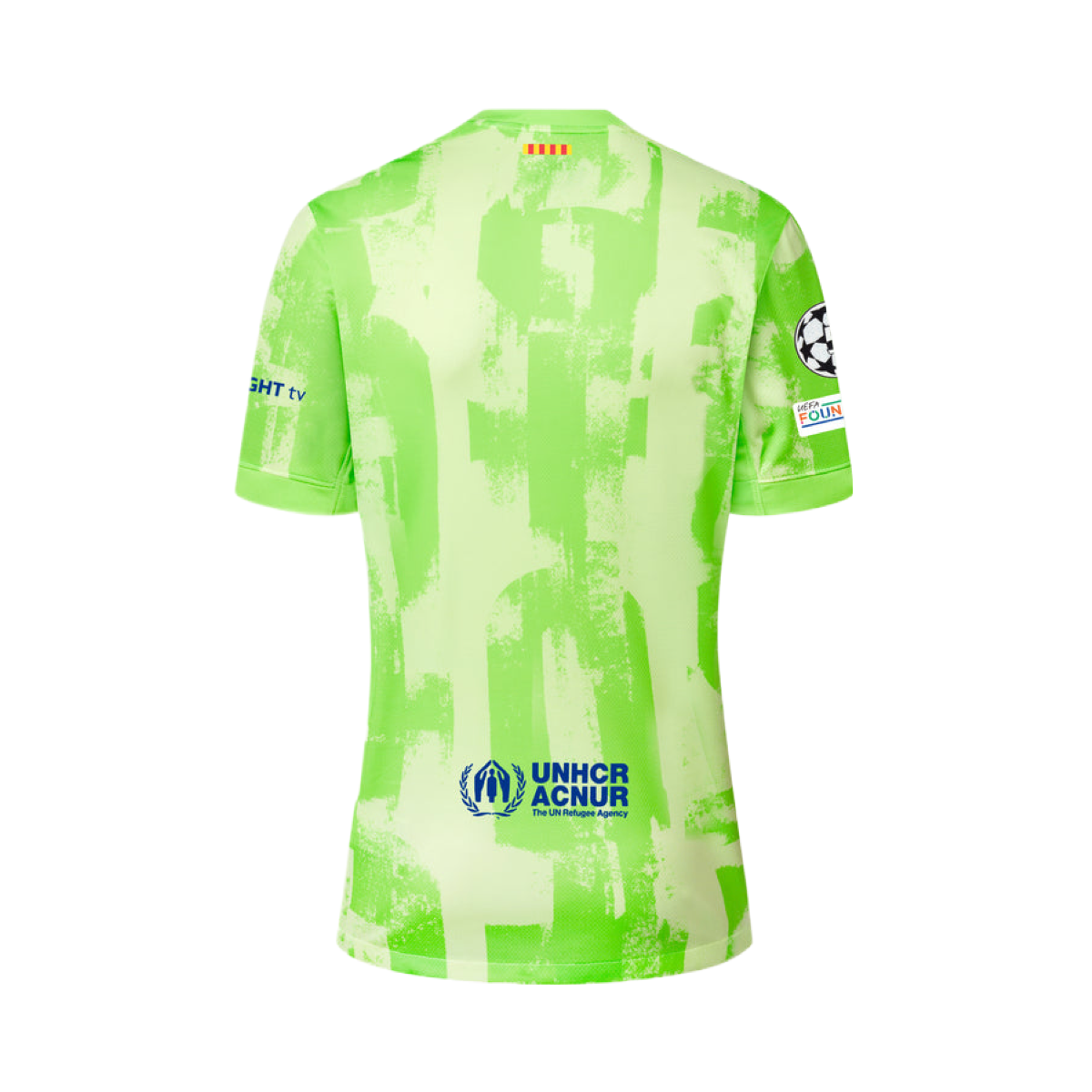 2024-25 FC Barcelona Third Kit Logo Spotify