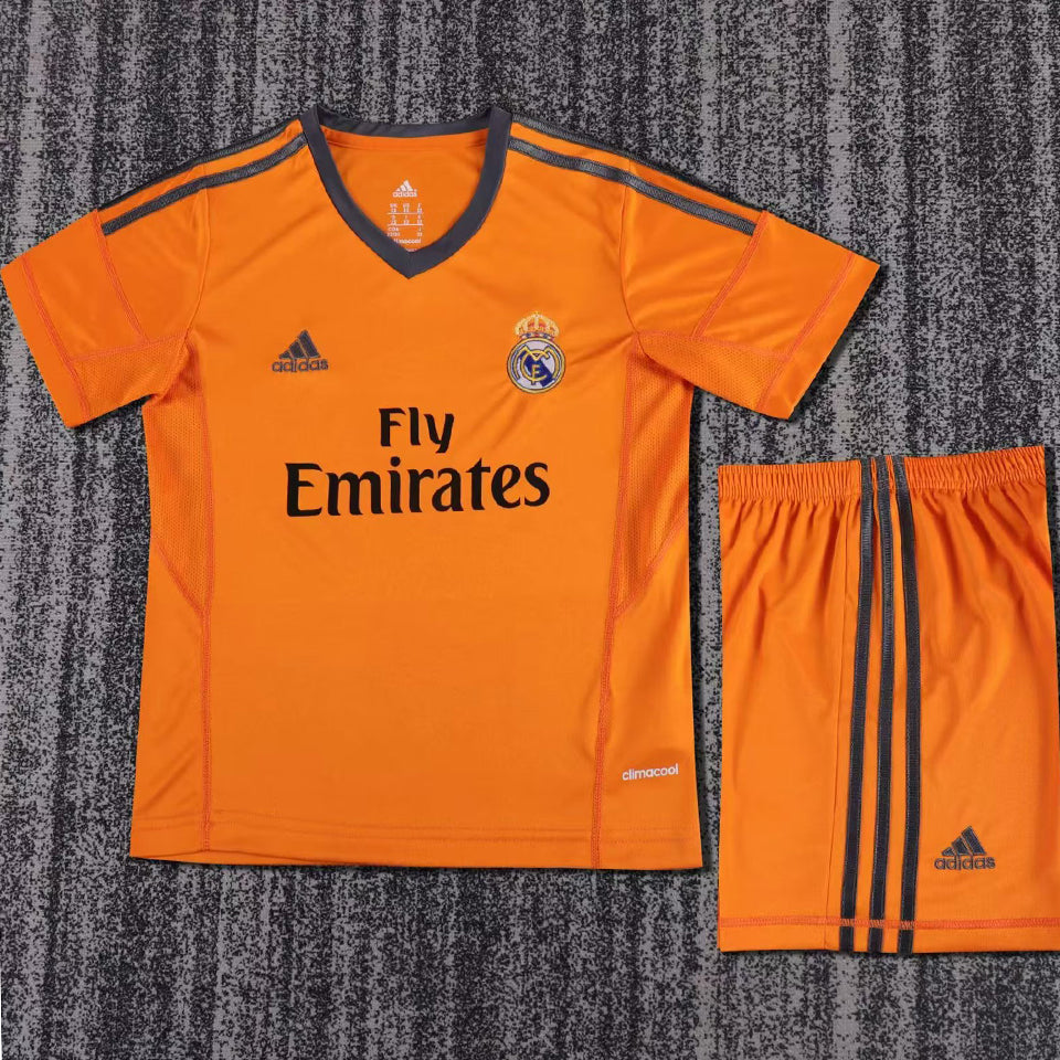 2013/14 Real Madrid Third Short Sleeve Retro Kids Jersey