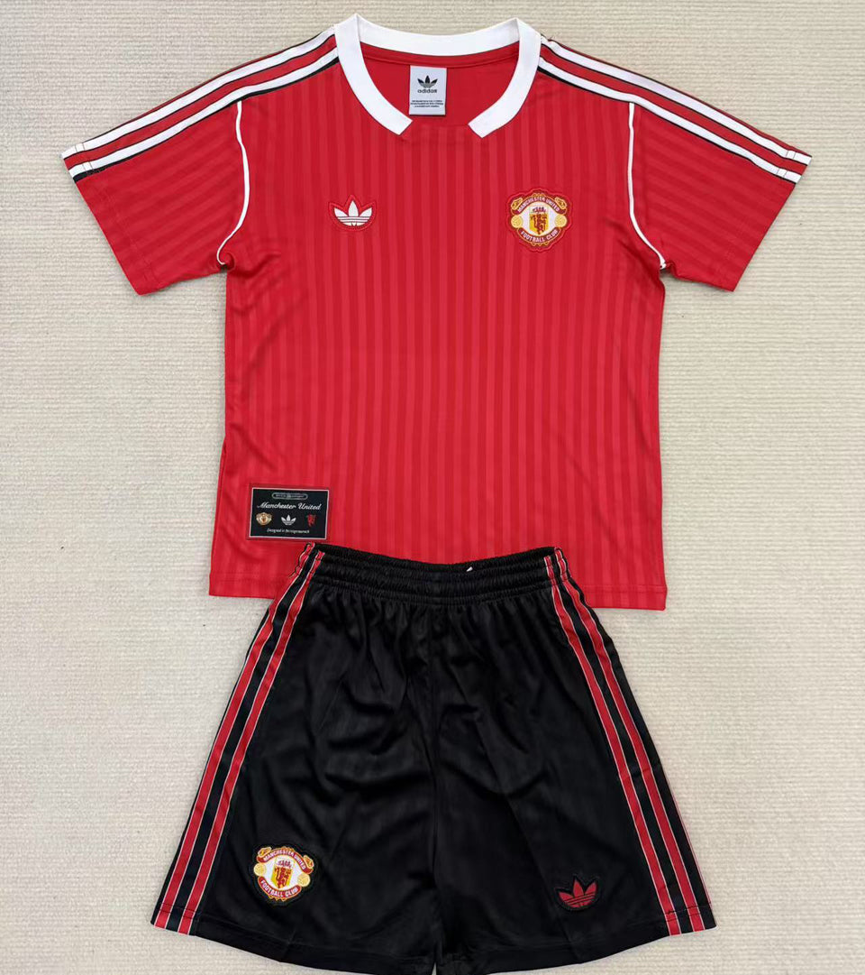 2025 Manchester United Special Short Sleeve Retro Kids Jersey