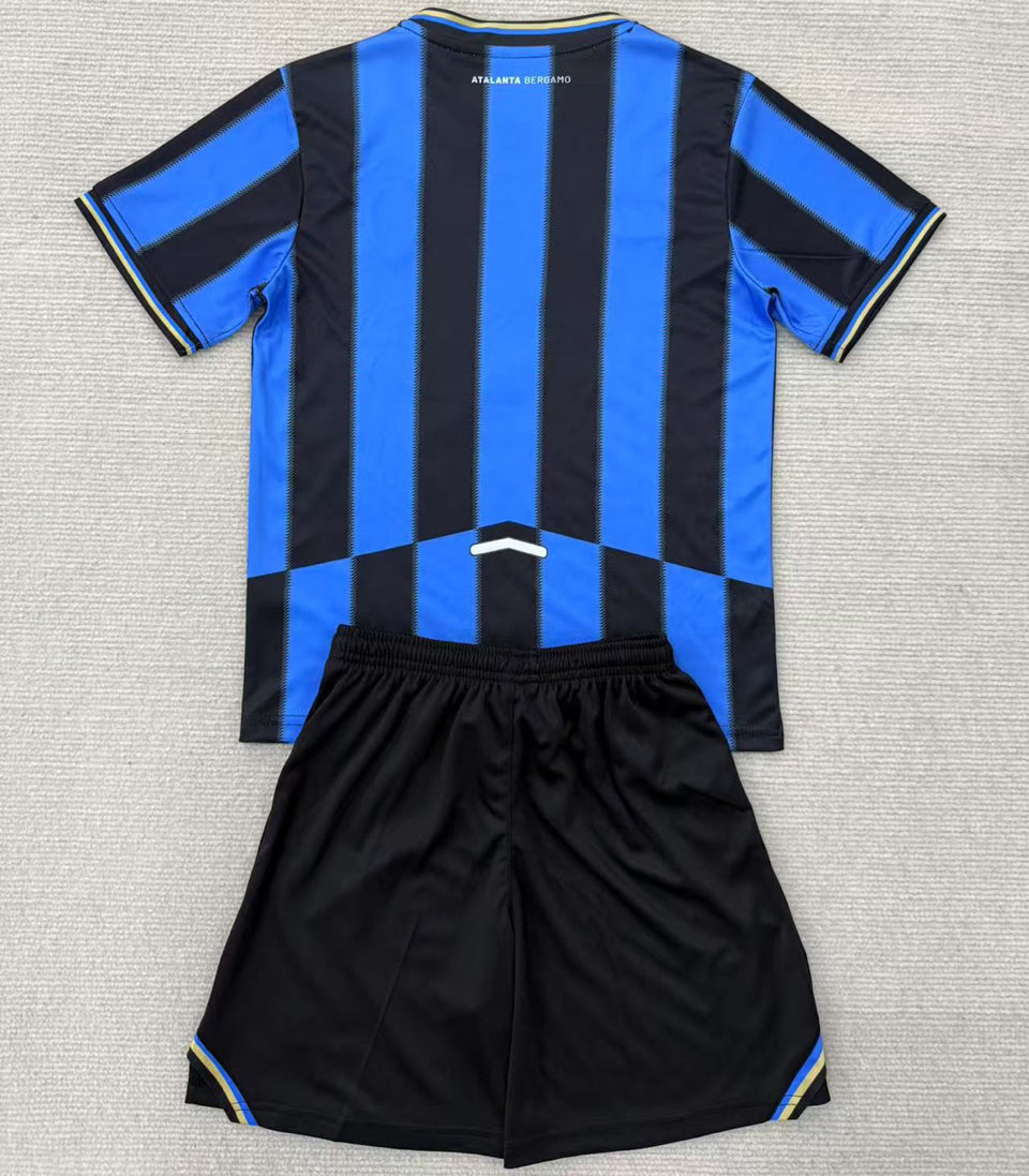 2025/26 Atalanta Home Short Sleeve Kids Jersey