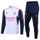 Arsenal White and Pink Tracksuit