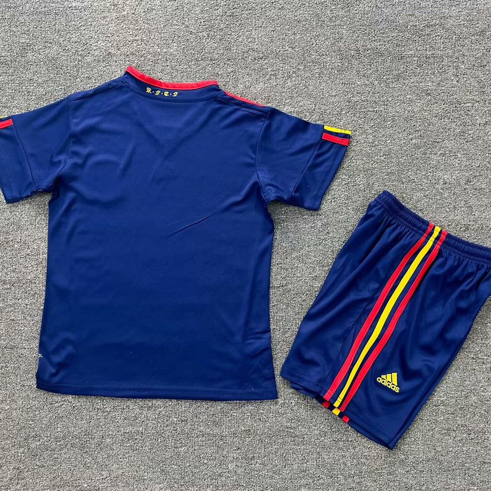 2010 Spain Away Kids National Team Retro