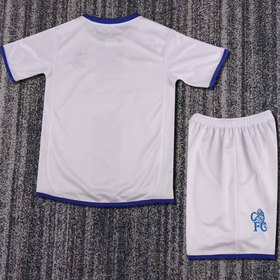 2003/05 Chelsea Away Short Sleeve Retro Kids Jersey