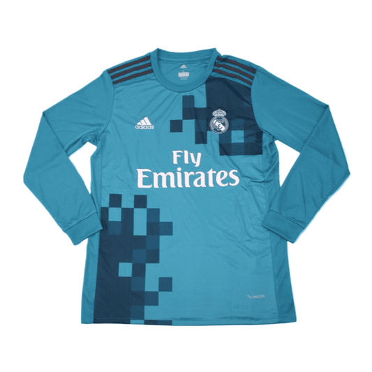 2017-18 Real Madrid CF Long Sleeve Third Kit