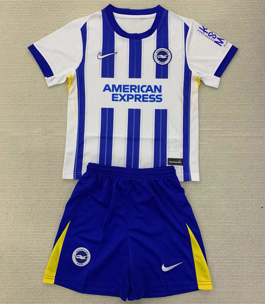 2024/25 Brighton Home Short Sleeve Kids Jersey