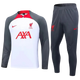 Liverpool White and Grey Tracksuit
