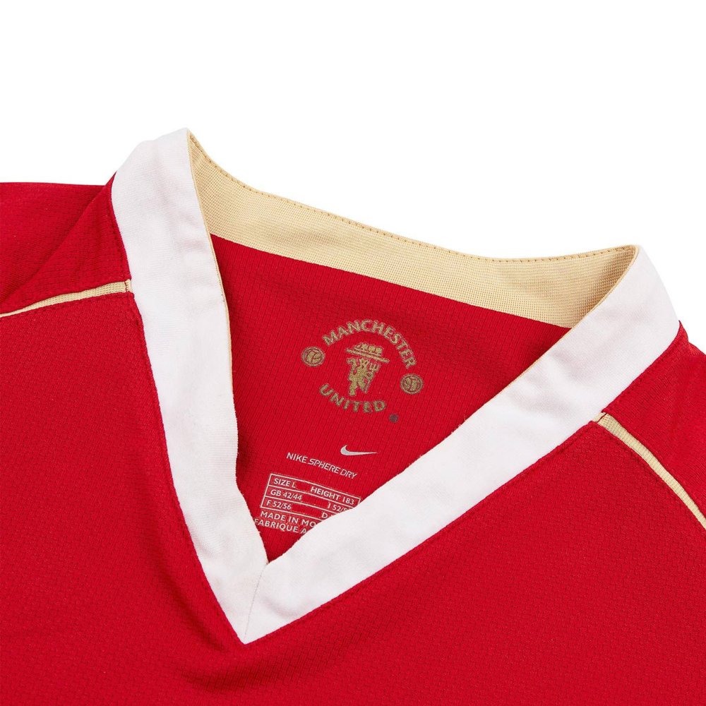 2006-07 Manchester United FC Home Long Sleeve Kit