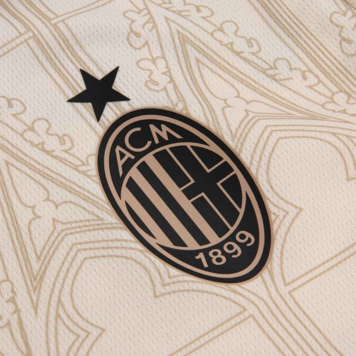 2023-24 AC Milan x Pleasures Kit Special Edition Beige