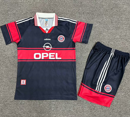 1997/99 Bayern Munich Home Short Sleeve Retro Kids Jersey