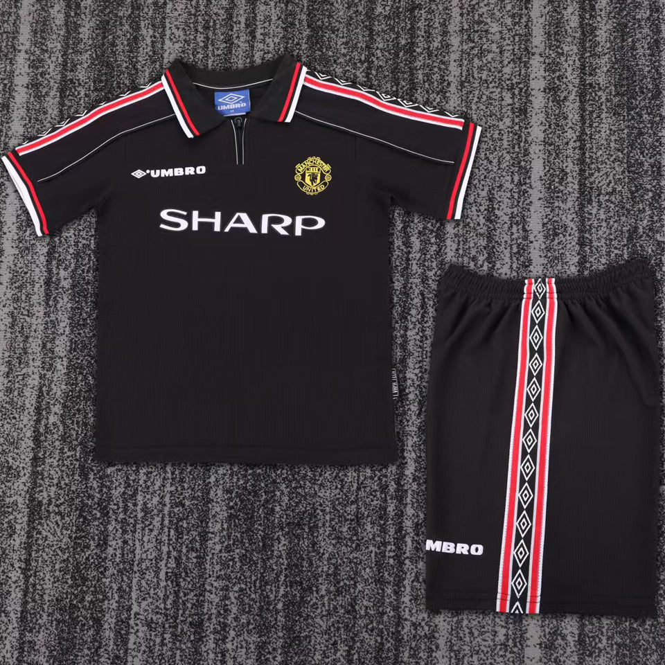 1998/99 Manchester United Special Short Sleeve Retro Kids Jersey