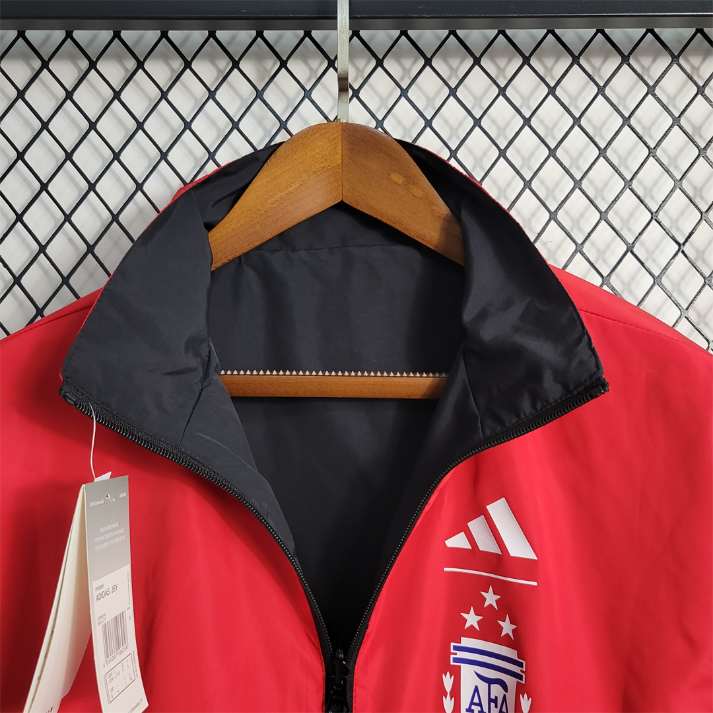 Argentina Windbreaker Red Black