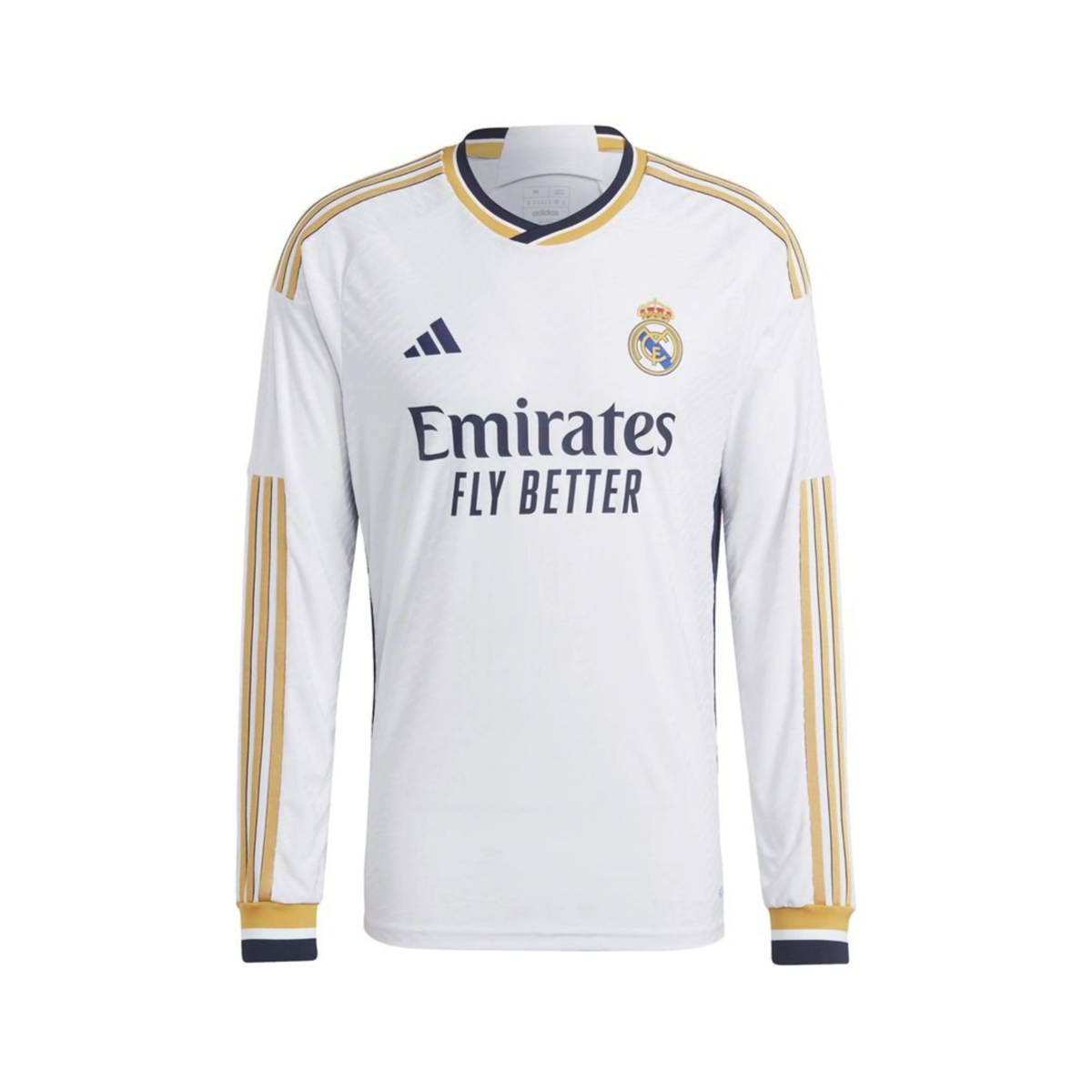 2023-24 Real Madrid CF Home Long Sleeve Kit