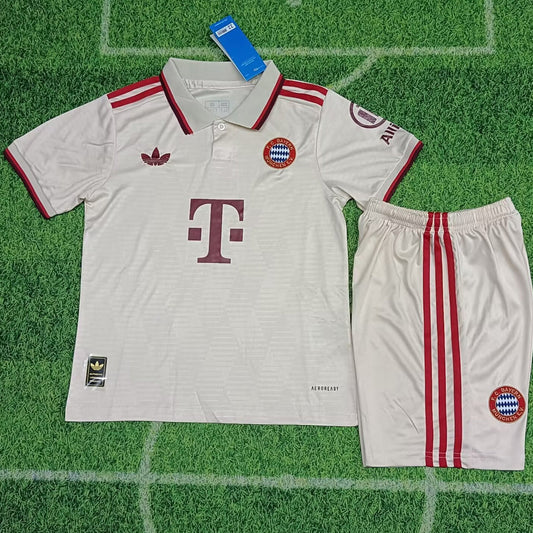 2024/25 Bayern Munich Third Short Sleeve Kids' Jersey