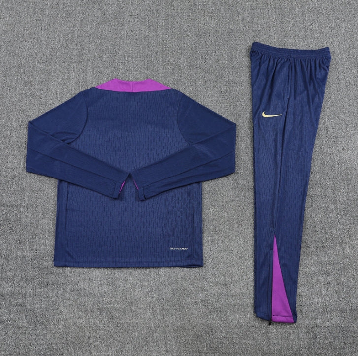 Barcelona Blue & Purple KIDS Tracksuit