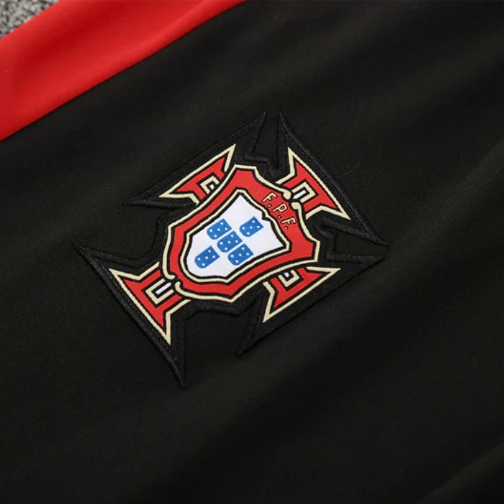 2025/2026 Portugal Red and Black Tracksuit