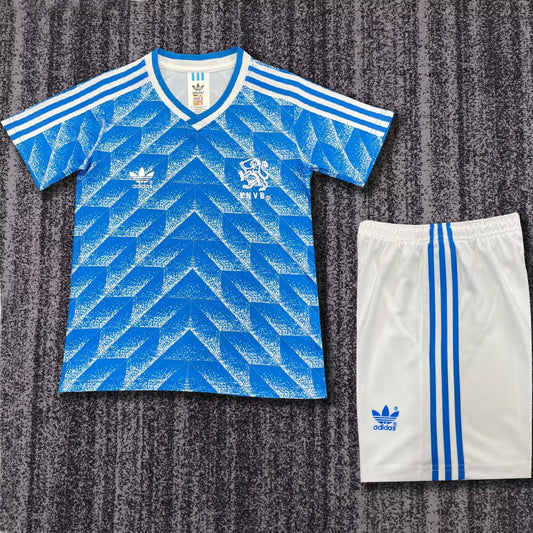 1988 Netherlands Away Kids National Team Retro