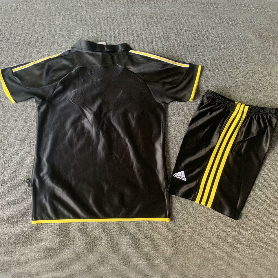 1999/01 Real Madrid Away Short Sleeve Retro Kids Jersey