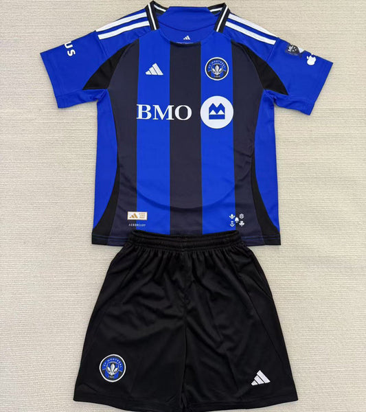 2025/26 Montreal Impact Away Short Sleeve Kids' Jersey
