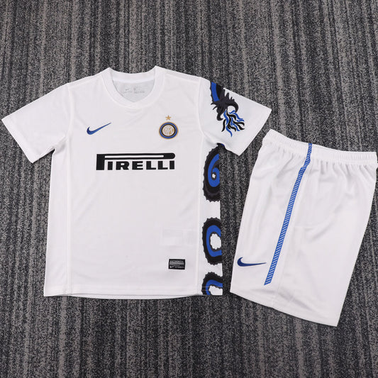 2010/11 Inter Milan Away Short Sleeve Retro Kids Jersey
