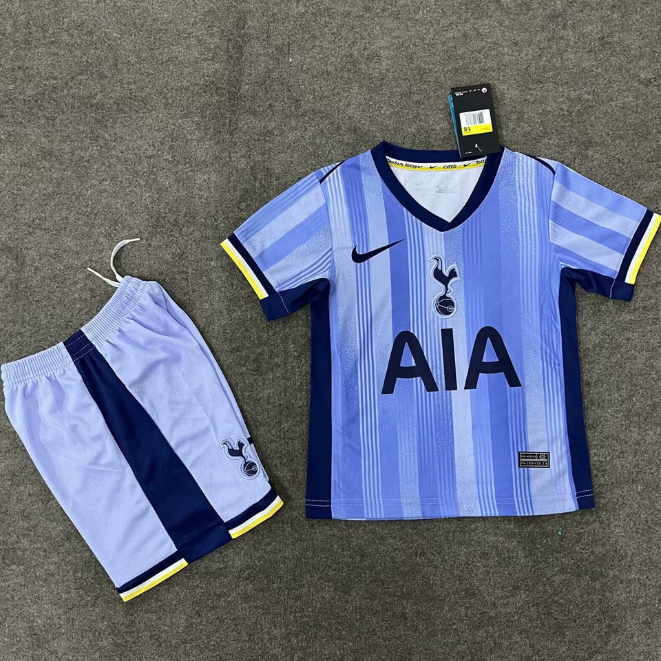 2024/25 Tottenham Away Short Sleeve Kids' Jersey