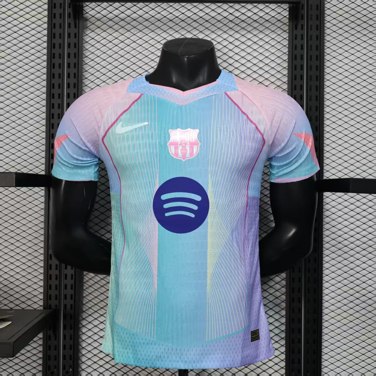 2025-26 FC Barcelona Light Blue Special Edition Kit