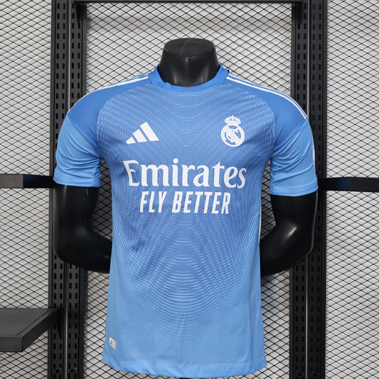 2025-26 Real Madrid Light Blue Special Edition Kit
