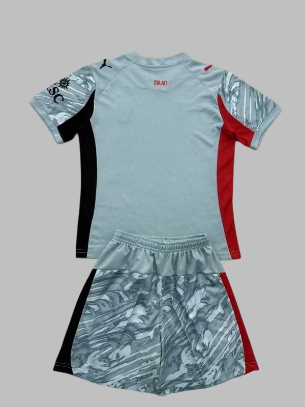2025-26 AC Milan Away Kit Kids