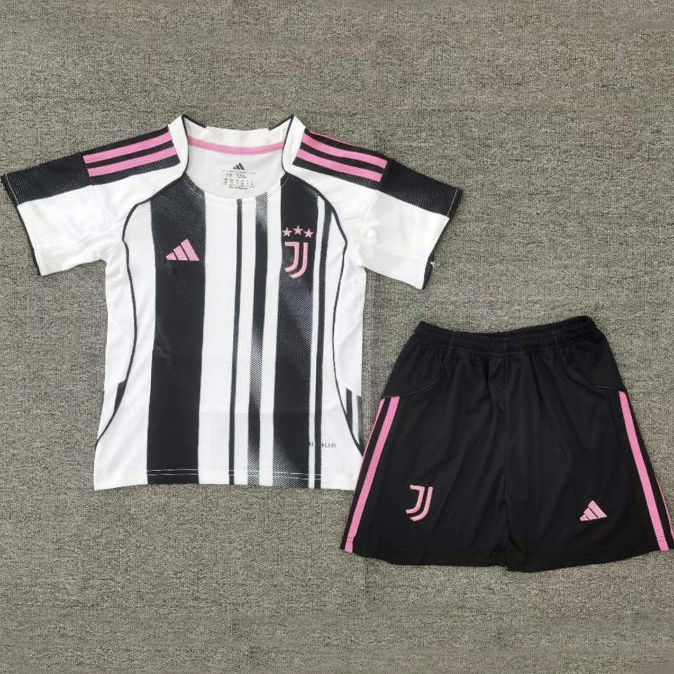 2025-26 Juventus Home Kit Kids