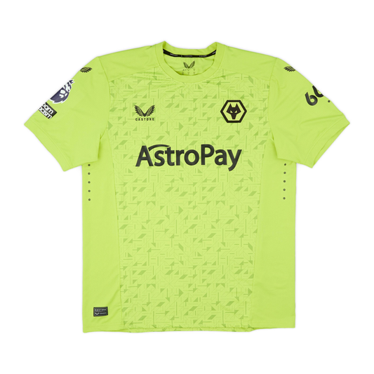 2023-24 Wolverhampton Wanderers FC Green Goalkeeper Kit