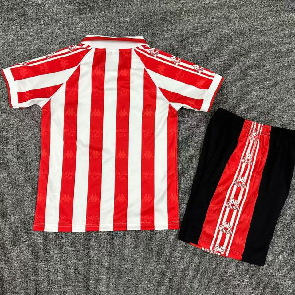 1995/97 Bilbao AT Home Short Sleeve Retro Kids Jersey