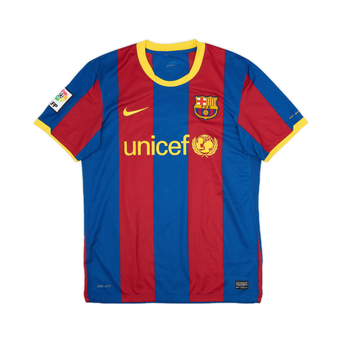 2010-11 FC Barcelona Home Kit