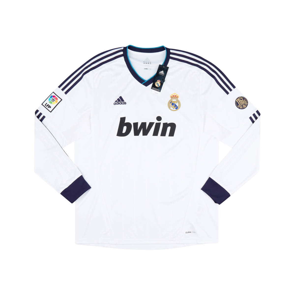 2012-13 Real Madrid CF Home Long Sleeve Kit