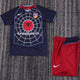 2004/05 Atletico Madrid Away Short Sleeve Retro Kids Jersey