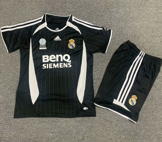 2006/07 Real Madrid Away Short Sleeve Retro Kids Jersey