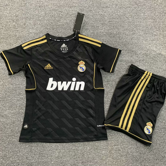 2011/12 Real Madrid Away Short Sleeve Retro Kids Jersey