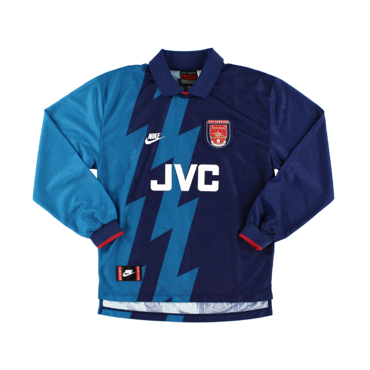 1995-96 Arsenal FC Away Long Sleeve Kit