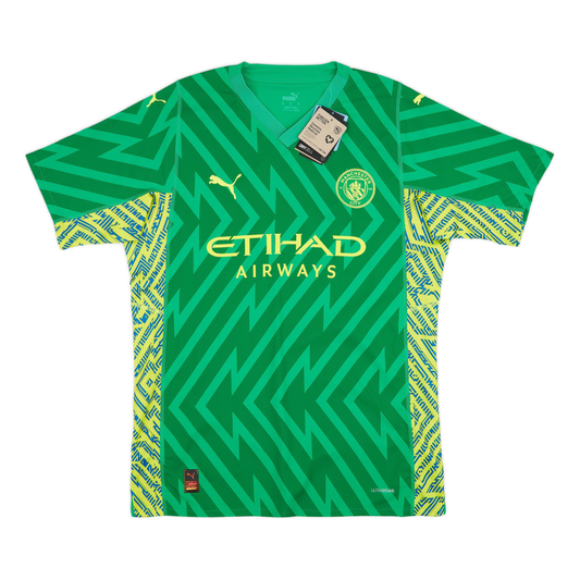 2023-24 Manchester City FC Green Goalkeeper Kit