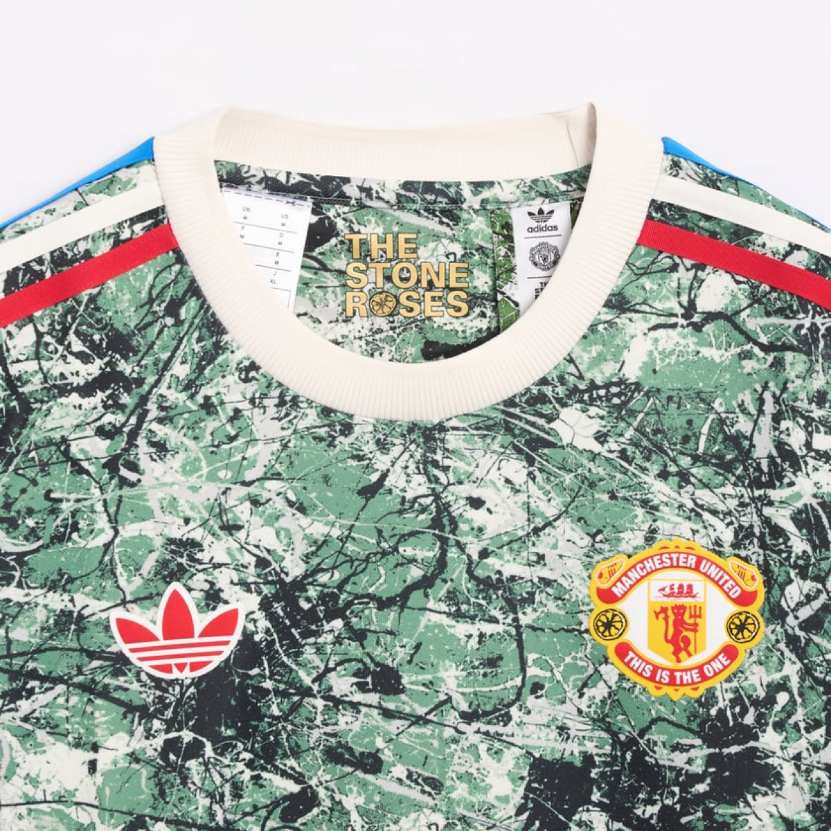Manchester United FC T-shirt Stone Roses