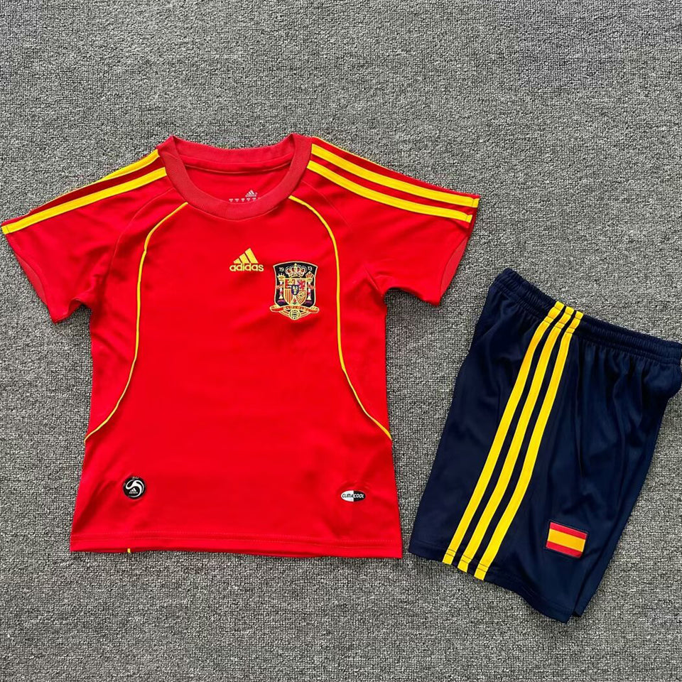 2008 Spain Home Children's Retro Teams