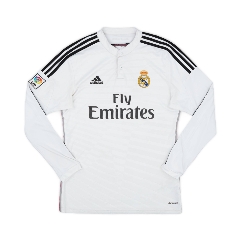 2014-15 Real Madrid CF Home Long Sleeve Kit