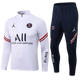 Psg Paris Saint-Germain White Tracksuit
